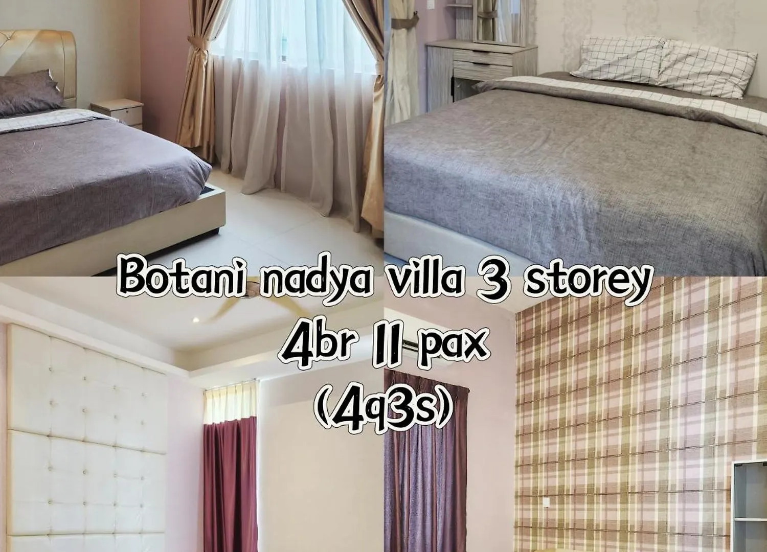 Botani Double-Storey Haven 5B4B By Verve 19Pax Ипох Малайзия
